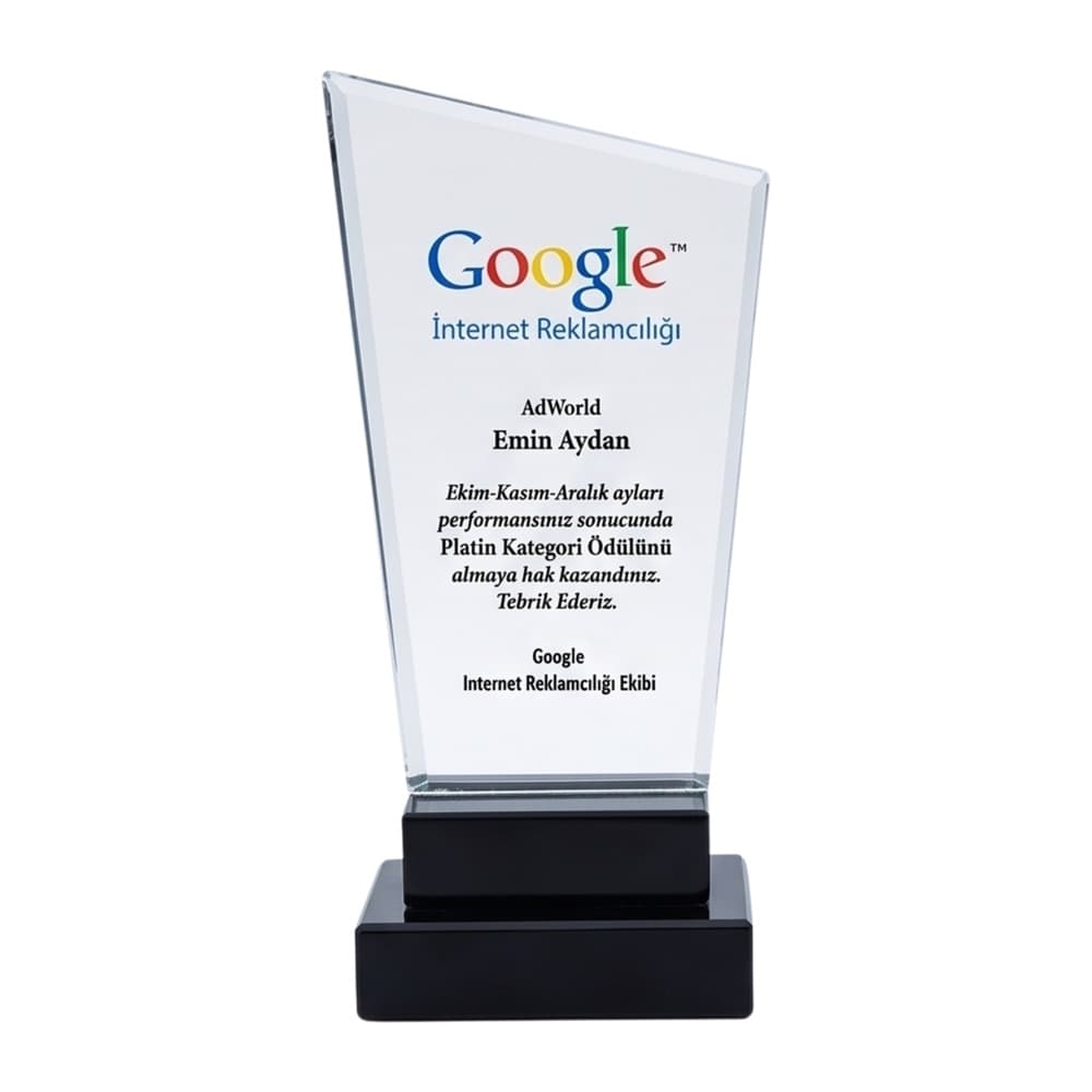 Platinum Category Award · Google