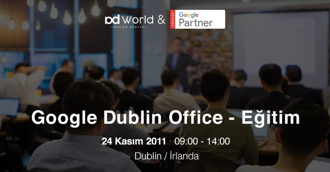 From our training at Google's Dublin office